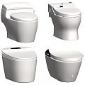 Intelligent toilet 3d model