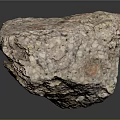 Natural Wood Stone Material Showcasing Earthy Brown Tones And Textured Surface