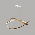 Modern Chandelier Modern Lamp Chandelier Ceiling Lamp Lighting Appliance Art Furniture Light Luxury Bulb Shaped 3d model