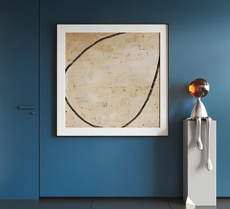 Modern Abstract Hanging Painting Modern Minimalist Hanging Painting Modern Light Luxury Hanging Painting Modern Italian Hanging Painting Modern Light Luxury Hanging Painting 3d model