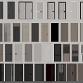 Various Door Designs In Multiple Colors For Home Interior Decoration