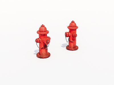 Old fire hydrant model