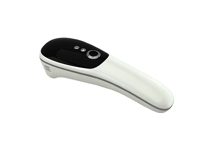 White Black Beauty Cosmetic Device With Modern Design And Buttons 3d model