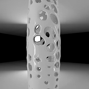 Modern Column 3d model