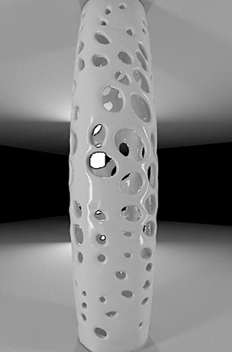 Modern Column 3d model