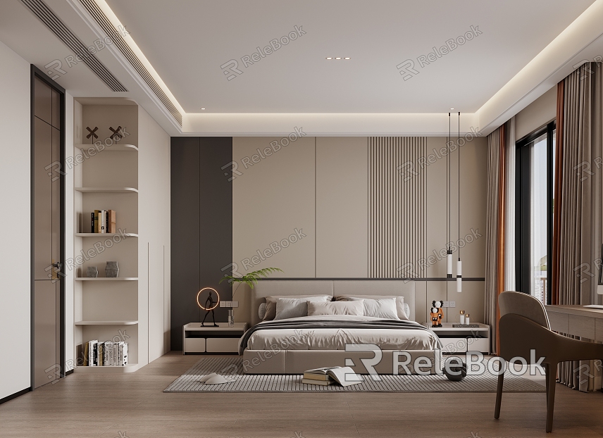 Minimalist Bedroom model