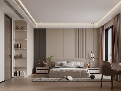 Minimalist Bedroom model