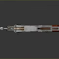 Crossbow Mechanical Crossbow Shift Bow and Arrow Shoot Far Equipment Weapons High-tech Crossbow 3d model