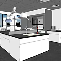 Modern Laboratory 3d model