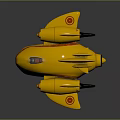 Spaceship Aircraft 3d model