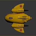 Spaceship Spaceship Aircraft 3d model