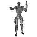 intelligent robot 3d model