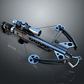 Crossbow Crossbow Crossbow Crossbow Mechanical Crossbow Shift Bow and Arrow Shoot Far Equipment Weapons High-tech Crossbow 3d model