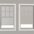 Modern Home Interior Window Blinds With Different Color Options For Windows