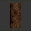 Natural Wooden Stump With Original Tree Texture For Home Decorative Accent