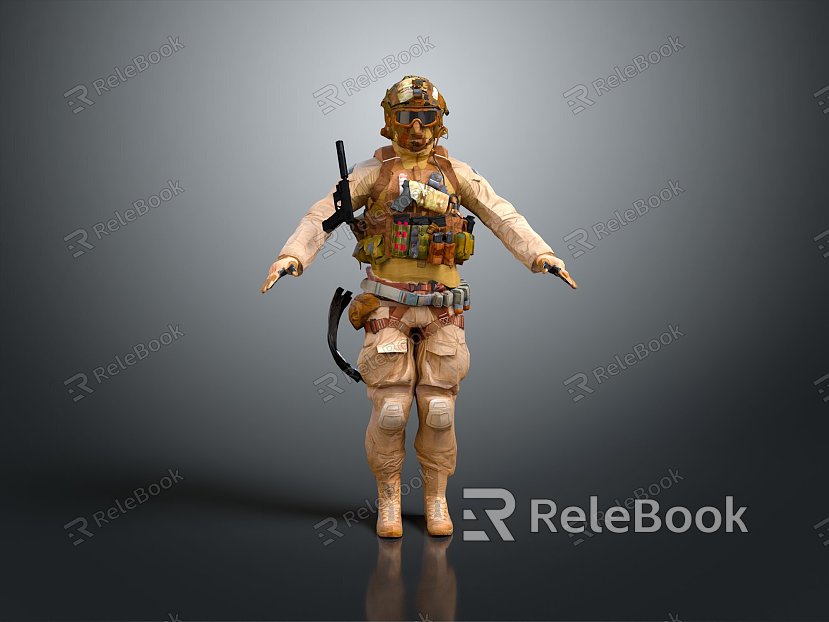 Special Forces Special Forces Special Army Special Warriors Rapid Reaction Force Soldiers Warriors model