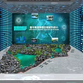 Digital Twin City Planning With 3D Urban Model And Interactive Digital Interface 3d model