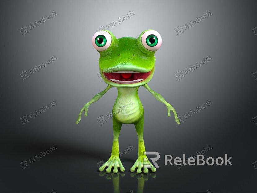 Frog Frog Frog Poison Frog Game Frog Reptile Cold Blooded Animal Reptile Reptile model