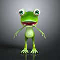Frog Poison Frog Game Frog Reptile Cold Blooded Animal Reptile 3d model