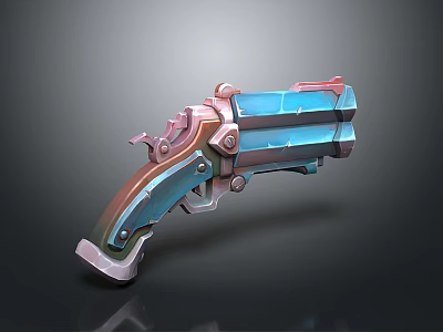 pistol semi-automatic pistol automatic pistol modern weapon hot weapon hot weapon gun military 3d model