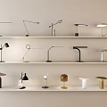 Modern table lamp reading lamp 3d model