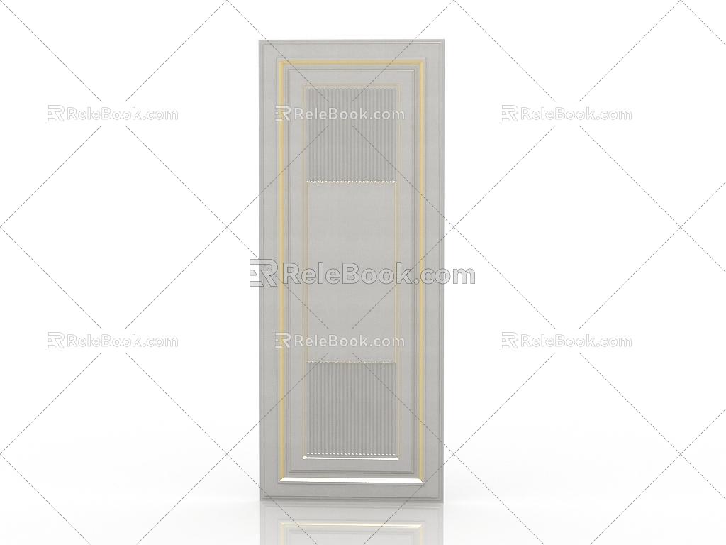 Jane ou double door 3d model