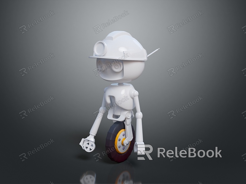 Industrial Robot Single Wheel Robot Double Wheel Robot Robot Robot Assistant Small Robot model