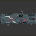 Science Fiction Weapon Future Weapon Science Fiction Equipment Concept Weapon Next Generation Weapon Next Generation Equipment 3d model