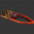 Steamboat Rowing Game Steamboat Yacht Sailing Speedboat Ride by Speedboat Cruise Speedboat Yacht 3d model