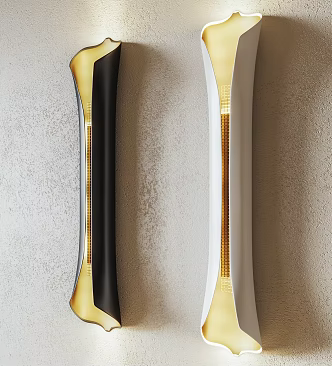 Modern Light Luxury Wall Lamp Metal Wall Lamp Long Strip Wall Lamp Outdoor Wall Lamp Long Wall Lamp Atmosphere Lamp 3d model