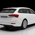 Volkswagen Skoda large car off-road vehicle car private car car home joint venture car 3d model