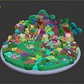 Game Environment Game Scene Fairy Tale Scene Fairy Tale Magic Scene Magic Item Fantasy Scene 3d model