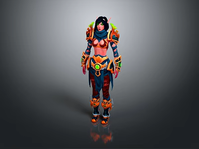 female warrior female warrior female soldier female guard female assassin female killer ancient female warrior ancient female soldier 3d model