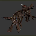 Transformers Gauda Warrior Gauda Mech Warrior Mech Soldier Machine Armor Mechanical Armor 3d model