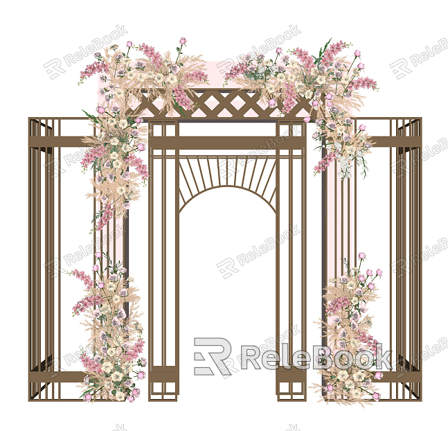 Modern Flower Rack model