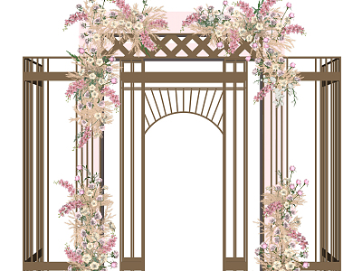 Modern Flower Rack model