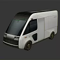 Airport Bus Modern Bus Metro Bus Mini Bus 3d model