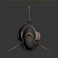Fish robot fish machine fish machine turtle science fiction fish cyberfish cyberpunk fish science fiction equipment 3d model