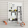 Modern Tools Hardware Tools Wall Tools Combination Wall Hardware Tools Wall 3d model