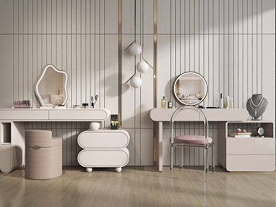 Light Luxury Dressing Table model