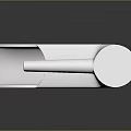 Sleek Modern Stainless Steel Faucet Hardware Tool With Single Handle For Kitchen Bathroom