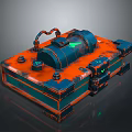 Magic Book Cartoon Book Summoning Book Ancient Book Magic Summoning Book Animation Book 3d model