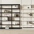 Modern Storage Rack Storage Rack Ornaments Combination 3d model