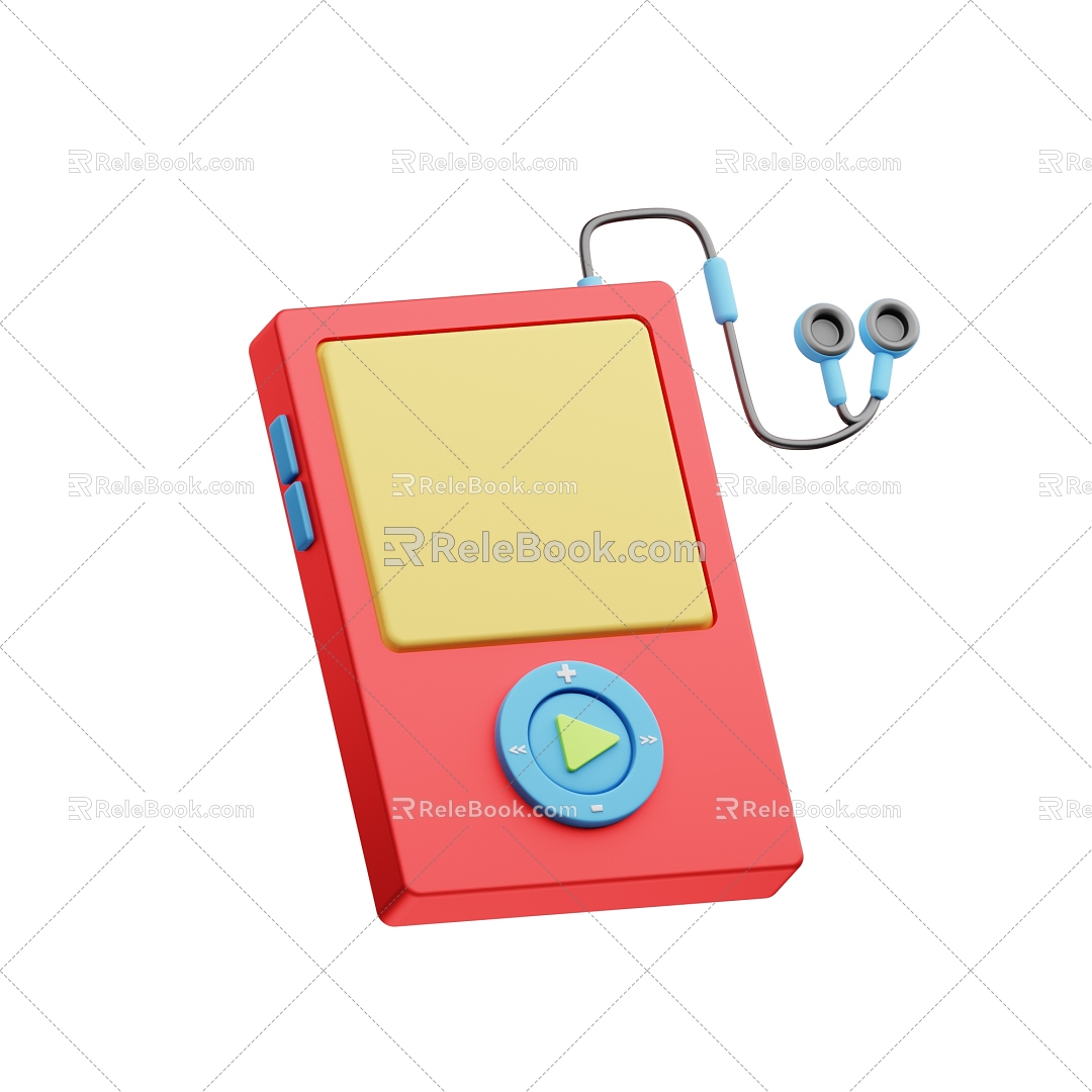 Music Player MP3 Cartoon Music Player model