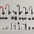 Modern faucet basin faucet sink faucet 3d model