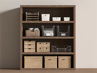 Modern Storage Box Storage Cabinet 3d model