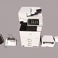 Complete Canon Office Equipment Set With Multifunction Printer Scanner And Telephone