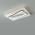 Modern Minimalist Ceiling Lights With Rectangular Diamond And Circular Shapes