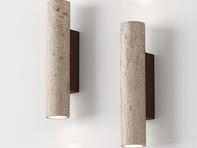 Silent wall lamp 3d model