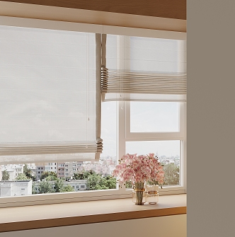 Curtain Screen Window Blinds Dream Curtain Shangri-La Curtain 3d model